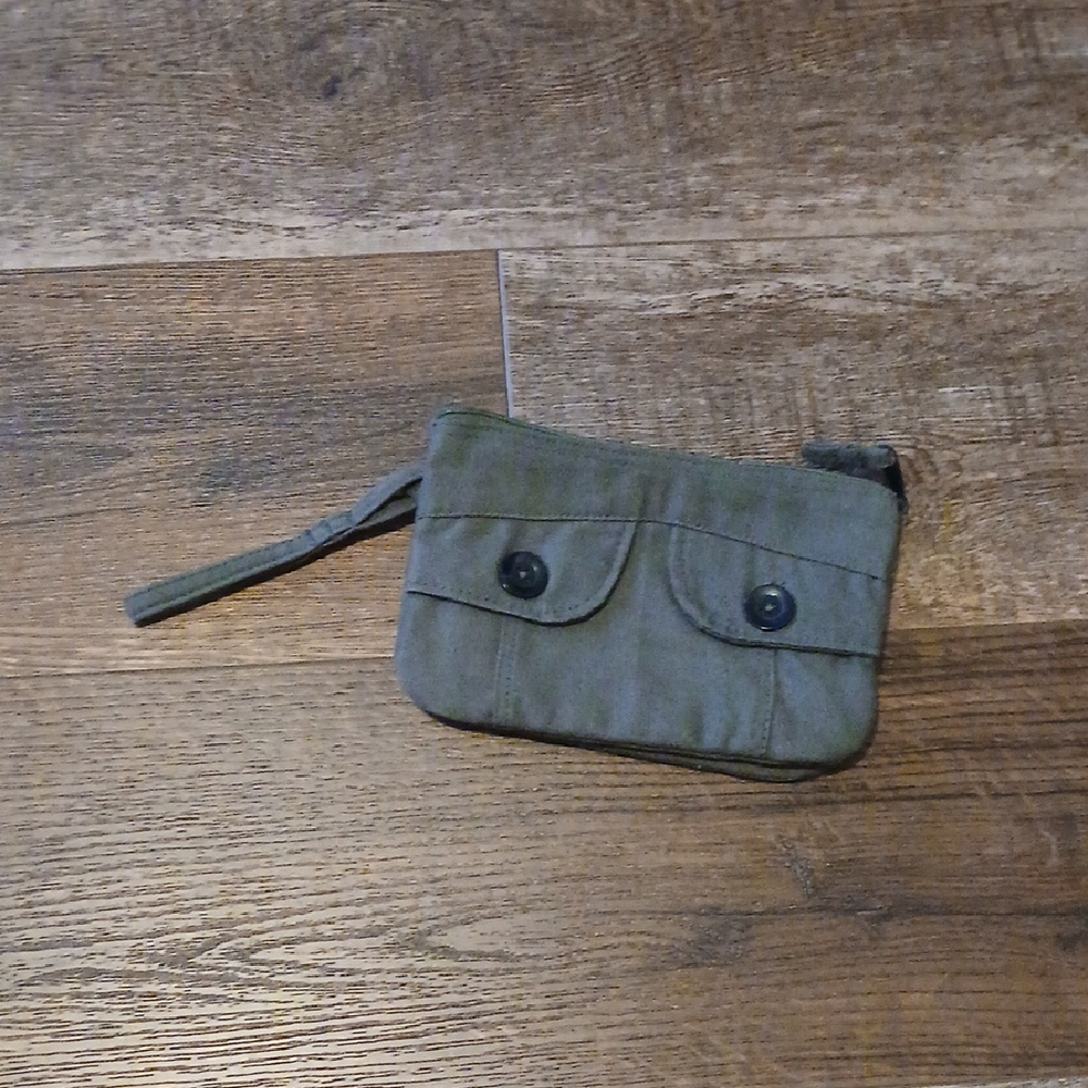 Olive Green Utility Pouch